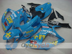 Kit de carénage à injection pour GSX R600 06-07 - Bleu, Noir - MOTUL, Rizla+ #OYO87901603