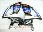 Kit de carénage à injection pour GSX R750 06-07 - Blanc, noir - VIRU #OYO87901373