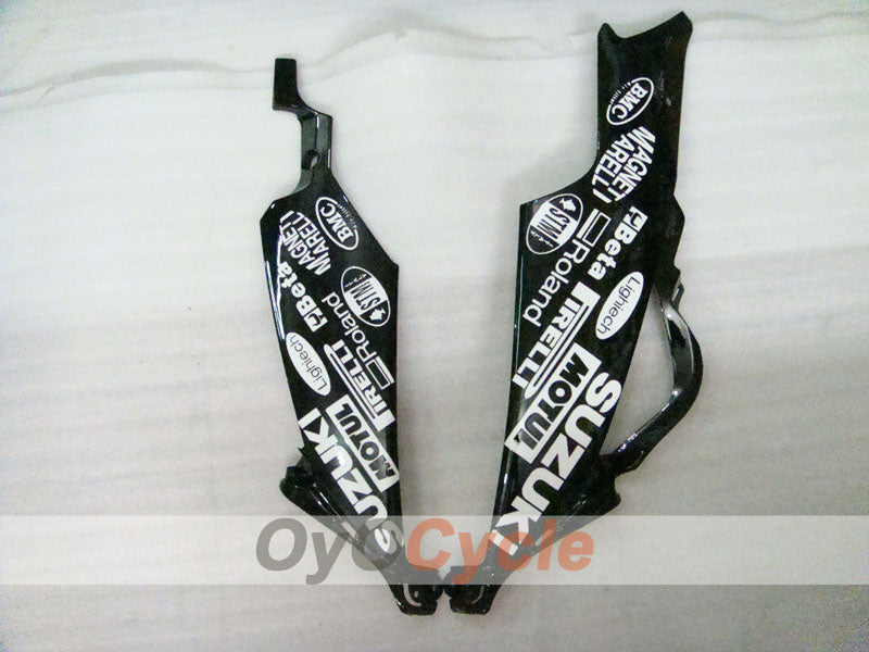 Kit de carénage à injection pour GSX R600 06-07 - Blanc, Noir - MOTUL, VIRU #OYO87901605