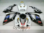 Kit de carénage à injection pour GSX R750 06-07 - Blanc, noir - VIRU #OYO87901373