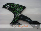 Kit de carénage à injection pour NINJA ZX-10R 06-07 - Vert, Noir - Flamme #OYO87901610