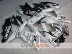 Kit de carénage à injection pour GSX R600 08-10 - Blanc, Noir - Corona #OYO87901611