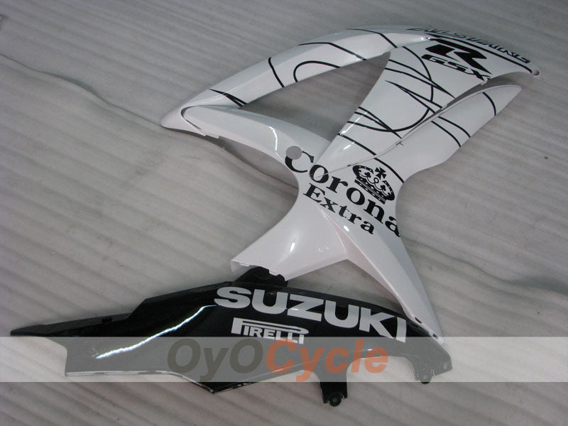 Carénage latéral gauche et droit pour Suzuki GSXR600 08-10 #OYO87908343