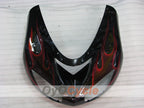 Kit de carénage à injection pour NINJA ZX-10R 06-07 - Rouge, Noir - Flame #OYO87901612