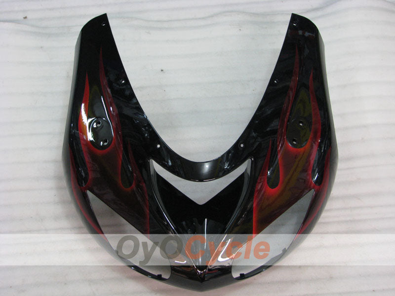 Kit de carénage à injection pour NINJA ZX-10R 06-07 - Rouge, Noir - Flame #OYO87901612