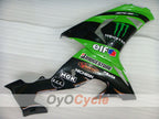 Kit de carénage à injection pour NINJA ZX-10R 06-07 - Vert, noir - Monster #OYO87901627