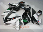 Kit de carénage à injection pour NINJA ZX-10R 06-07 - Blanc, noir - Monster #OYO87901629