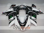Kit de carénage à injection pour NINJA ZX-10R 06-07 - Blanc, noir - Monster #OYO87901629