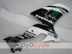 Kit de carénage à injection pour NINJA ZX-10R 06-07 - Blanc, noir - Monster #OYO87901629
