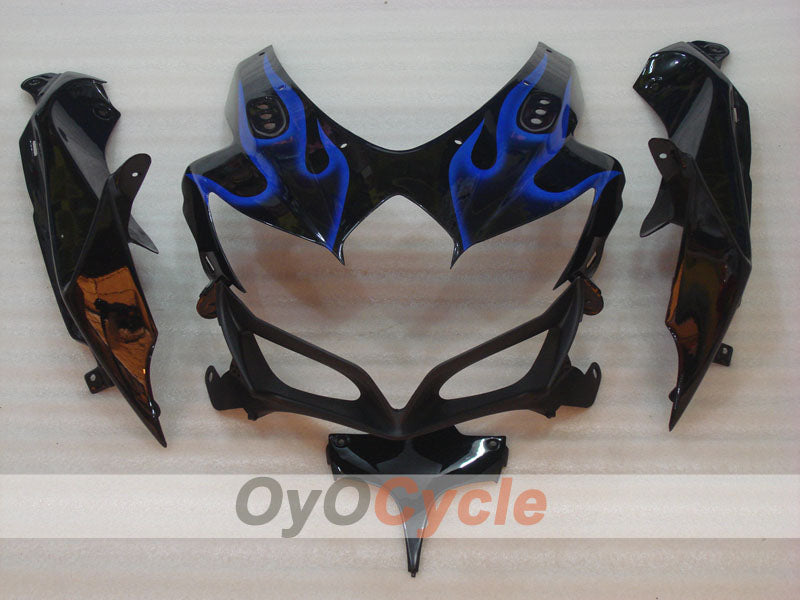 Kit de carénage à injection pour GSX R600 08-10 - Bleu, noir - Flame #OYO87901632