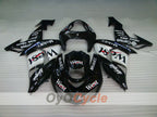 Kit de carénage à injection pour NINJA ZX-10R 06-07 - Blanc, noir - West #OYO87901634