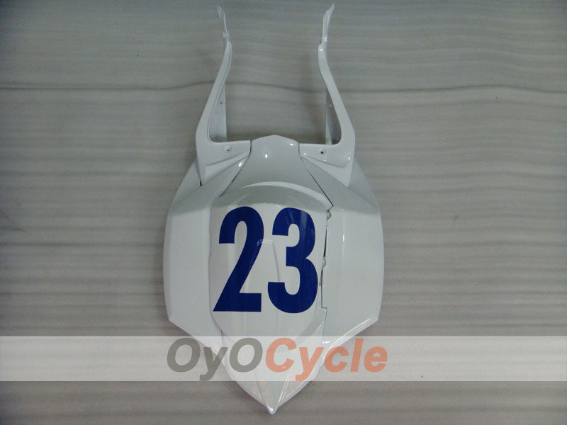 Kit de carénage injecté pour GSX R600 08-10 - Bleu, Blanc - Jordan #OYO87901639