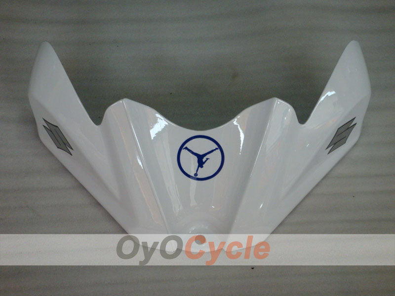 Kit de carénage à injection pour GSX R750 08-10 - Bleu, Blanc - Jordan #OYO87901449