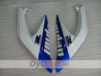 Kit de carénage injecté pour GSX R600 08-10 - Bleu, Blanc - Jordan #OYO87901639