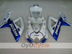 Kit de carénage à injection pour GSX R750 08-10 - Bleu, Blanc - Jordan #OYO87901449