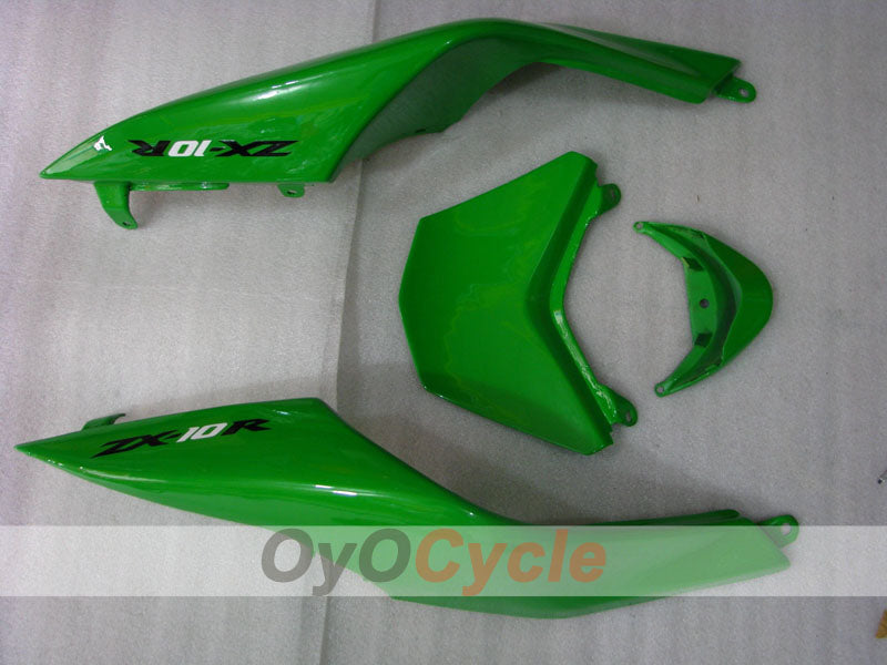 Kit de carénage injecté pour NINJA ZX-10R 08-10 - Vert, Noir - Style d'origine #OYO87901642