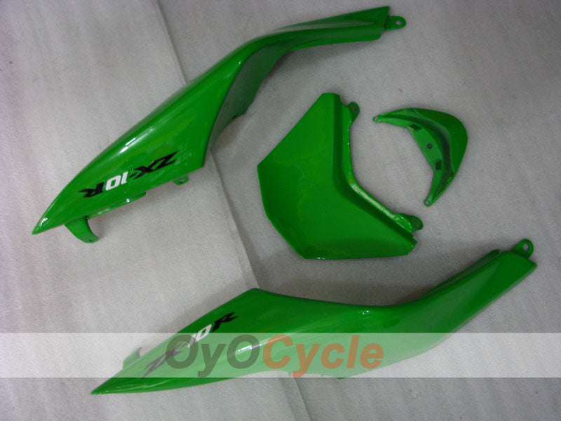 Kit de carénage injecté pour NINJA ZX-10R 08-10 - Vert, Noir - Style d'origine #OYO87901642