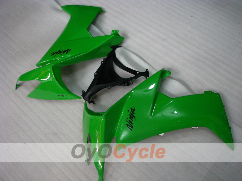 Kit de carénage injecté pour NINJA ZX-10R 08-10 - Vert, Noir - Style d'origine #OYO87901642