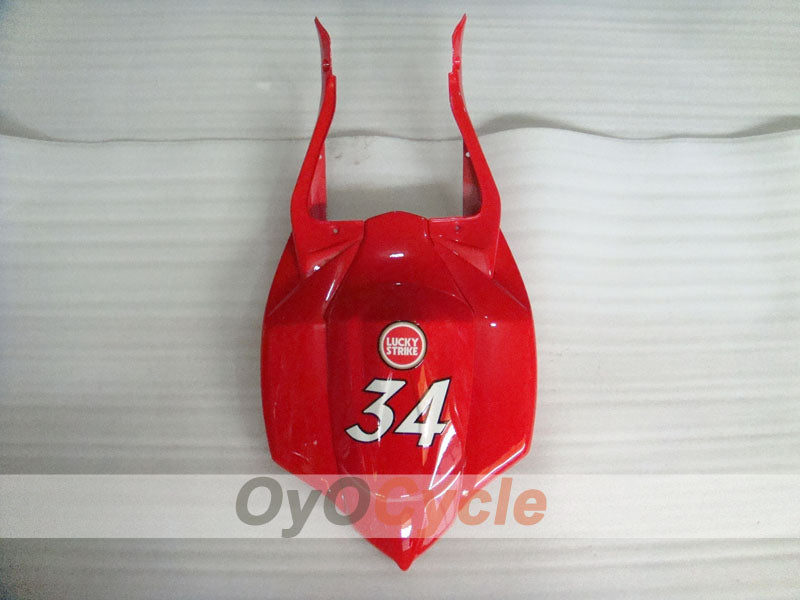 Kit de carénage à injection pour GSX R750 08-10 - Rouge, Blanc - Lucky Strike #OYO87901454