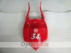 Kit de carénage à injection pour GSX R750 08-10 - Rouge, Blanc - Lucky Strike #OYO87901454