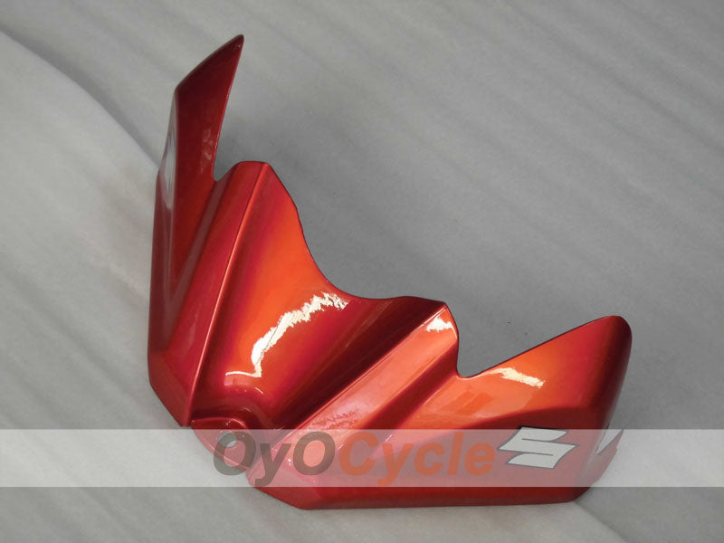 Kit de carénage injecté pour GSX R600 08-10 - Orange, Noir - Style d'origine #OYO87901646