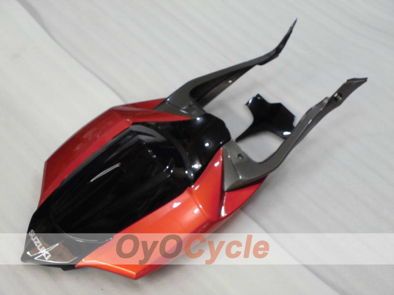 Kit de carénage injecté pour GSX R600 08-10 - Orange, Noir - Style d'origine #OYO87901646