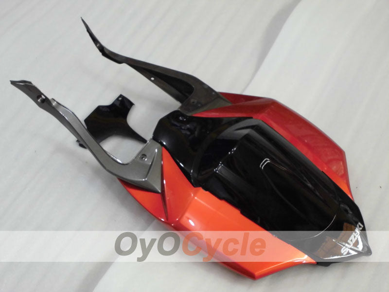 Kit de carénage injecté pour GSX R600 08-10 - Orange, Noir - Style d'origine #OYO87901646