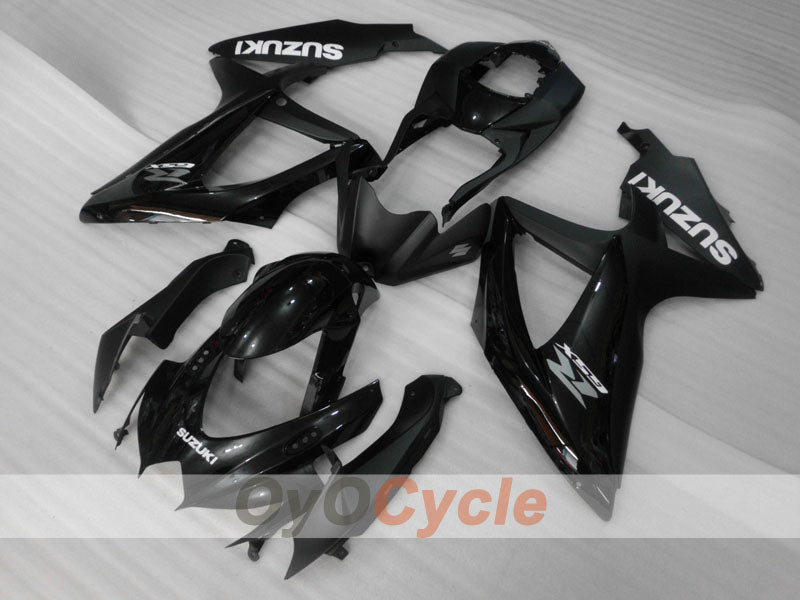 Kit de carénage injecté pour GSX R750 08-10 - Noir - Style d’origine #OYO87901405