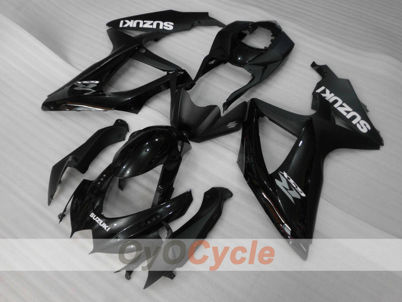Kit de carénage injecté pour GSX R750 08-10 - Noir - Style d’origine #OYO87901405