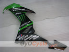 Kit de carénage à injection pour NINJA ZX-10R 08-10 - Vert, Noir - Monster #OYO87901654