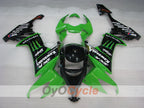 Kit de carénage à injection pour NINJA ZX-10R 08-10 - Vert, Noir - Monster #OYO87901654