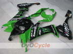 Kit de carénage à injection pour NINJA ZX-10R 08-10 - Vert, Noir - Monster #OYO87901654