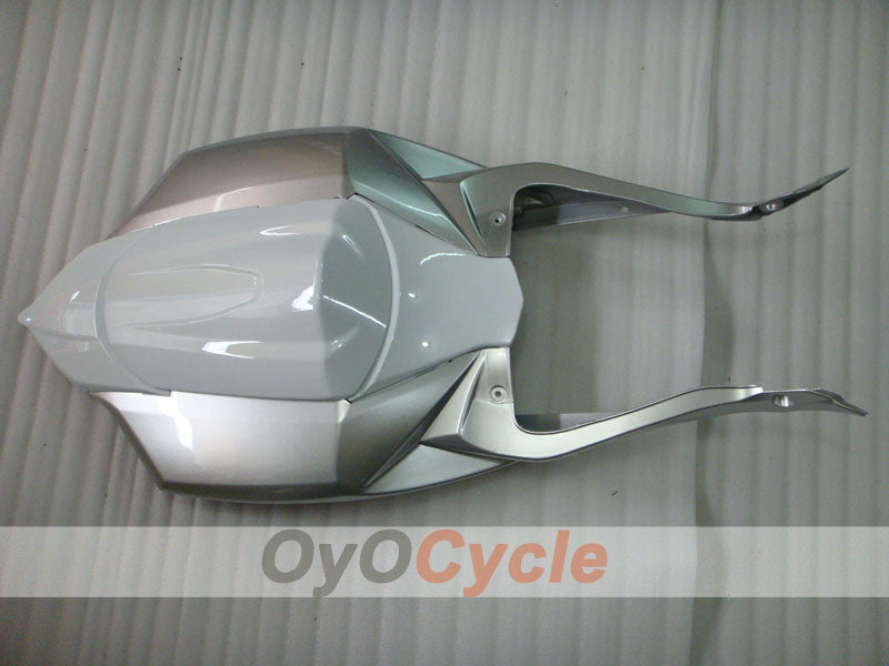 Kit de carénage à injection pour GSX R600 08-10 - Blanc, Noir - Style d'origine #OYO87901656