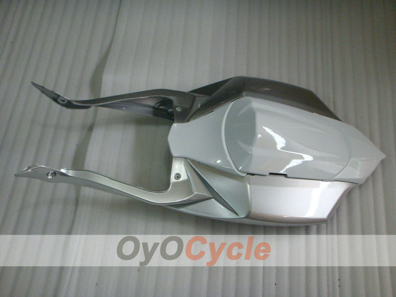 Kit de carénage à injection pour GSX R600 08-10 - Blanc, Noir - Style d'origine #OYO87901656