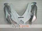 Kit de carénage à injection pour GSX R750 08-10 - Blanc, argent - Style d'origine #OYO87901410