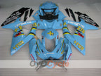 Kit de carénage à injection pour GSX R600 08-10 - Bleu, Noir - Rizla+ #OYO87901674