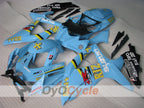 Kit de carénage à injection pour GSX R750 08-10 - Bleu, Noir - Rizla+ #OYO87901456