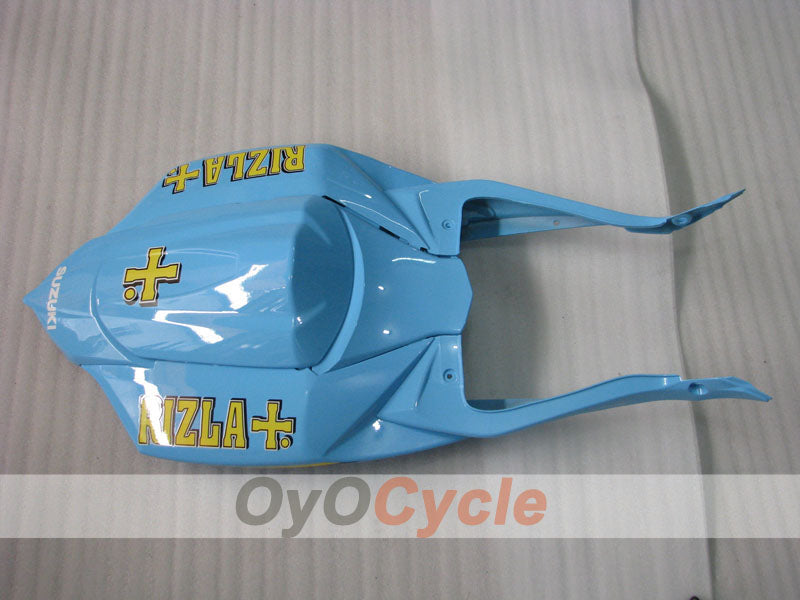 Kit de carénage à injection pour GSX R750 08-10 - Bleu, Noir - Rizla+ #OYO87901456