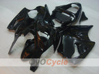 Kit de carénage à injection pour NINJA ZX-6R 00-02 - Noir - Style usine #OYO87901680