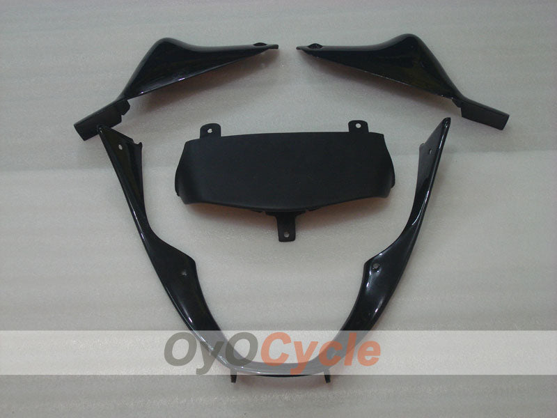 Kit de carénage à injection pour NINJA ZX-6R 00-02 - Noir - Style usine #OYO87901680