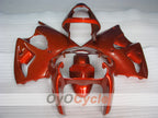 Kit de carénage à injection pour NINJA ZX-6R 00-02 - Rouge - Style usine #OYO87901687