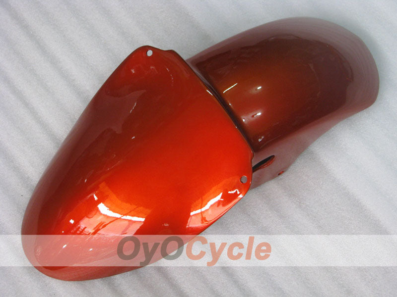 Kit de carénage à injection pour NINJA ZX-6R 00-02 - Rouge - Style usine #OYO87901687