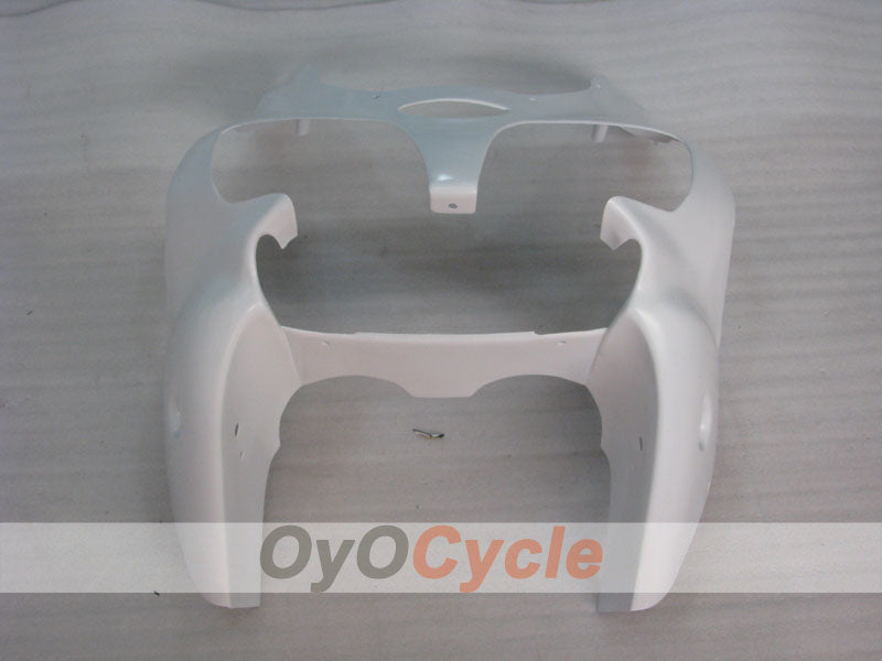 Kit de carénage à injection pour NINJA ZX-6R 00-02 - Blanc - Style d'usine #OYO87901689