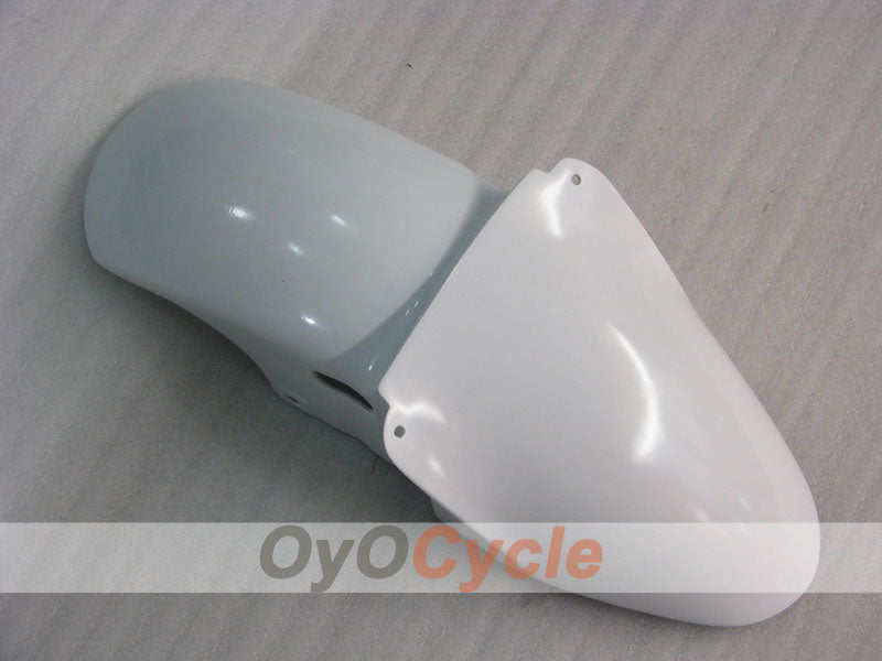 Kit de carénage à injection pour NINJA ZX-6R 00-02 - Blanc - Style d'usine #OYO87901689