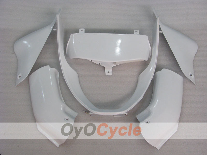 Kit de carénage à injection pour NINJA ZX-6R 00-02 - Blanc - Style d'usine #OYO87901689