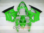 Kit de carénage à injection pour NINJA ZX-6R 00-02 - Vert, Noir - Style d'usine #OYO87901692