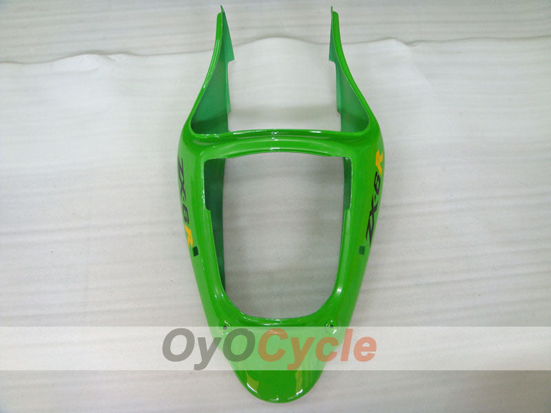 Kit de carénage à injection pour NINJA ZX-6R 00-02 - Vert, Noir - Style d'usine #OYO87901692