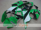 Kit de carénage à injection pour NINJA ZX-6R 00-02 - Vert, Blanc - Style d'usine #OYO87901694