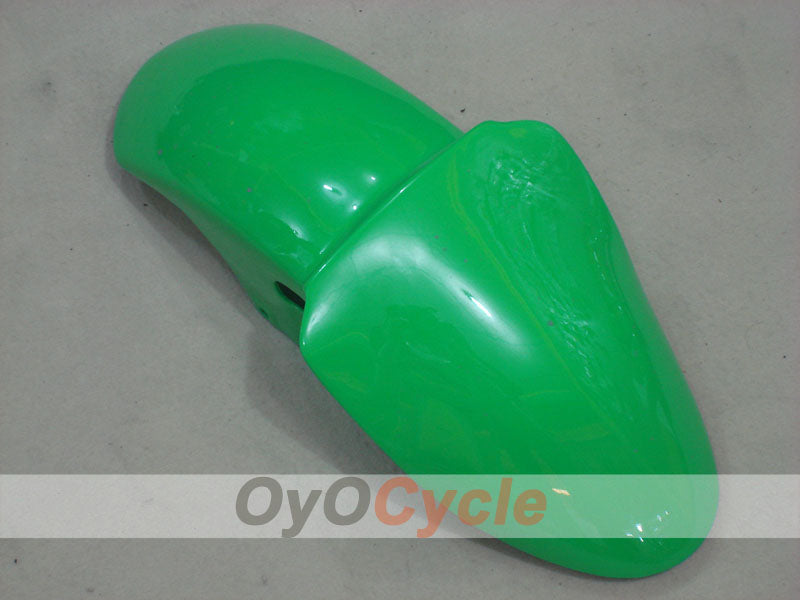 Kit de carénage à injection pour NINJA ZX-6R 00-02 - Vert, Blanc - Style d'usine #OYO87901694