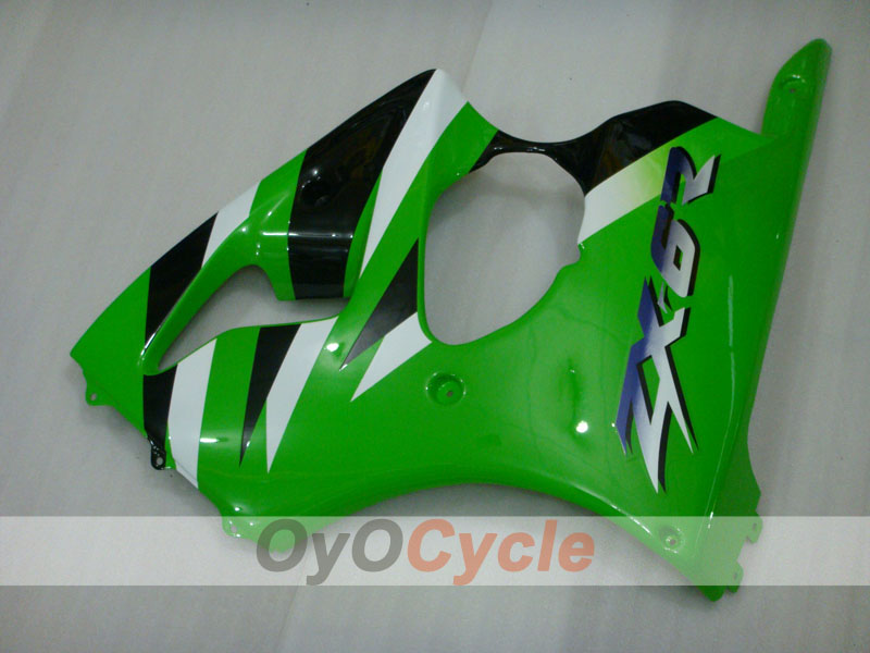 Carénage latéral gauche et droit pour Kawasaki 00-02 Ninja ZX-6R #OYO87912902